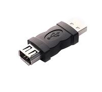 YIGZYCN Firewire IEEE 1394 - Adaptador de 6 pines a USB hembra a macho para reproductor de MP3, conector de cable de computadora, Firewire IEEE 1394, adaptador USB de 6 pines