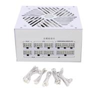 YIGZYCN Fuente de alimentación para juegos de 850 W, modular, gestión de cables, silenciosa, ventilador de rodamiento hidráulico de 120 mm, fuente de alimentación totalmente modular