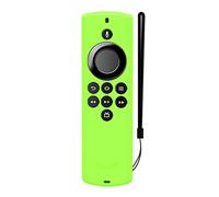 YIGZYCN Funda de silicona para mando a distancia a prueba de golpes, lavable, para control de voz Lite 2020, funda de silicona
