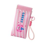 YIGZYCN Funda de viaje para anteojos de alta calidad con clip seguro anticaída para llaves de teléfono, esenciales, para llevar lentes portátiles