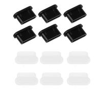 YIGZYCN Funda protectora de puerto de carga tipo C, conectores de silicona USB C, antitapas para tablet