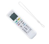 YIGZYCN Funda protectora de silicona a prueba de golpes para control de aire acondicionado, funda lavable con cordón para accesorios