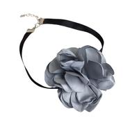 [YIGZYCN] Gargantilla de flores de moda exquisita artesanía con colgante de cadena para niñas, accesorios de joyería para el cuello