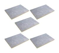 YIGZYCN Juego de 5 almohadillas de exhibición de joyas con forro resistente, esponja protectora, suministros para accesorios, caja de almacenamiento de aretes