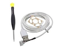 YIGZYCN Juego de repuesto para G102: cable de goma, pies, destornillador, herramientas de juego de funcionamiento suave, destornillador, herramientas de juego de funcionamiento suave