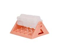 YIGZYCN Juguete interactivo de rompecabezas para perros, puerto de comida ajustable, base antideslizante, dispensador de golosinas para estimulación mental, bola rodante para perro