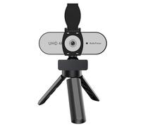 YIGZYCN La cámara web incluye trípodes de metal AutoFocus y tapa de lente para mejorar el video en varios ajustes. Cámara web AutoFocus