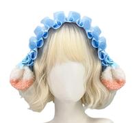 YIGZYCN Lazos para el pelo, accesorios para fotos de Halloween, anime, diademas divertidas para festivales de música
