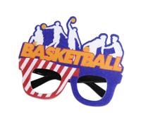 YIGZYCN Marco de gafas de baloncesto divertidas y decorativas para cabina de fotos, gafas de fiesta