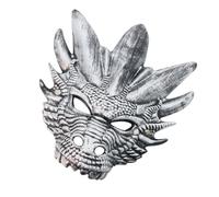 YIGZYCN Máscara de Halloween con cabeza de dragón para cosplay, máscara de decoración para hombres y mujeres