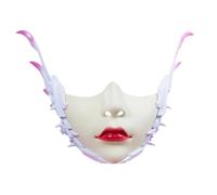 YIGZYCN Máscara mecánica con alas, máscara de media cara para hombres y mujeres, Halloween