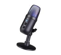 YIGZYCN Micrófono condensador USB profesional para computadora, ligero, estudio en casa, música, smartphone, micrófono de estudio para móvil/PC