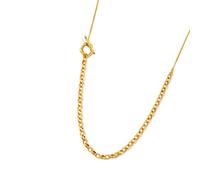 YIGZYCN Moderno collar largo con hebilla OT para suéter, cadena de acero inoxidable, longitud ajustable, gargantilla para mujer, collar largo