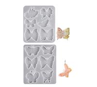 YIGZYCN Moldes de silicona resistentes con diseño creativo y portátil, suministros para manualidades, resistentes a altas temperaturas