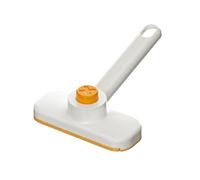 YIGZYCN Mopa de abrazadera diseñada con marco de ABS para un fácil acceso a las esquinas y almacenamiento de montaje en pared, cabezal de fregona multifuncional