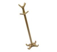 YIGZYCN Muebles de casa de muñecas, perchero, organizador de ropa para arreglos realistas de escenas en miniatura, estante para ropa para casa de muñecas