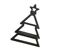 YIGZYCN Organizador de madera para árbol de Navidad, estante de pared para oficina en casa y tienda, estante de almacenamiento de pared montado en la pared, estante de almacenamiento de pared de