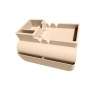 YIGZYCN Organizadores de gran capacidad para brazo de sofá, incluyendo ranuras dobles para dispositivos, bolsillos para accesorios y puertos de carga, bolsas de almacenamiento para tazas