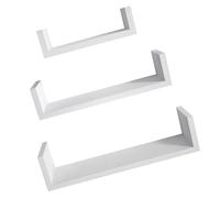 YIGZYCN Paquete de 3 estantes montados en la pared para organizar artículos de decoración de libros y personalizar colecciones en cualquier estante