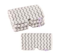 YIGZYCN Paquete de 4 almohadillas eficientes para mopa de vapor con textura de fibra, adecuadas para limpiar en azulejos, suelos laminados de madera y mármol