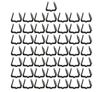 YIGZYCN Paquete de 50 clips resistentes para luces de Navidad en el tablero del techo, canalón y valla, fácil de usar