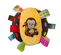 YIGZYCN Pelota de juguete para perro extrarresistente, relleno divertido interactivo, para masticar para dientes al aire libre, herramienta molar chirriante para masticadores agresivos, nerfs, perros