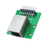 YIGZYCN Placa divisora Ethernet profesional RJ45 de 8 pines que incorpora PCB para una conexión segura y mejora la transformación de la red de transmisión de señales