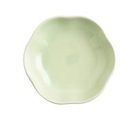 YIGZYCN Práctico plato de cerámica para organización de joyas, bandeja pequeña para baratijas, plato decorativo para espacio de vida moderno, elegante cuenco de cerámica, exhibición de joyas