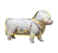 YIGZYCN Prompt Wear - Traje de lluvia para perro, corte ergonómico, aislado, para perros de movimiento rápido en duchas pesadas, cortavientos CrystallineDog