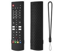 YIGZYCN Protector de silicona para mando a distancia AKB76040302 con fácil acceso a botones, protección mejorada para entretenimiento en el hogar