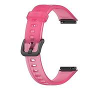 YIGZYCN Pulsera inteligente para Huawei Band 7, a prueba de sudor, correa de silicona ajustable translúcida