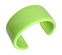 YIGZYCN Pulseras abiertas de resina acrílica colorida de moda para mujer, pulseras anchas geométricas, piezas especiales de joyería