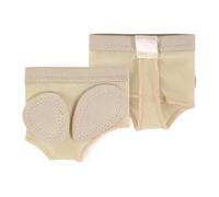 YIGZYCN Ropa interior de ballet, 1 par de almohadillas para danza lírica, para danza del vientre, zapatos de ballet contemporáneos para niños, mujeres y hombres, regalos, color, X-Large