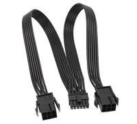 YIGZYCN RTX3070 RTX3090 - Cable de alimentación para tarjeta gráfica de 12 pines, dos conectores hembra de 6 pines a macho de 12 pines