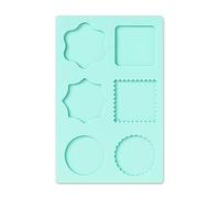 YIGZYCN Sello de cera de silicona para hacer sellos de cera, sello de cera de resina de chocolate, sello de cera, molde de silicona para fundición de resina