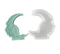 YIGZYCN Silicona artesanal para soportes de lunas, varios tamaños, portátil, decoración del hogar, proyecto de silicona