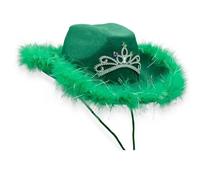 YIGZYCN Sombrero plano para despedida de soltera, vaquera, novia, para despedida de soltera, sombrero de vaquero para niñas, carnavales, sesiones de fotos