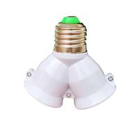 YIGZYCN Soporte adaptador de bombilla LED extendido E27 a E27 para el hogar, comedor, estudio fotográfico, convertidor de bombillas LED