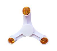 YIGZYCN Soporte adaptador de bombilla LED extendido E27 a E27 para el hogar, comedor, estudio fotográfico, convertidor de bombillas LED