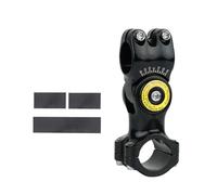 YIGZYCN Soporte de aleación de aluminio ligero para manillar de bicicleta de carretera, fácil de instalar, abrazadera de manillar de ciclismo para cámaras de acción