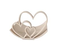 YIGZYCN Soporte de corazón para decoración de baño, dispensador de papel funcional para cafetería, hotel, hogar, fácil de instalar, soporte para inodoro