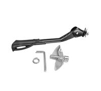 YIGZYCN Soporte de estacionamiento lateral trasero de aleación de aluminio para bicicleta de carretera, soporte de pie ajustable de aleación de aluminio para bicicleta de carretera