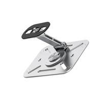 YIGZYCN Soporte de metal para proyector de pared y techo, rosca de 1/4 pulgadas, 2 tornillos para iluminación de cámara DSLR, compatible con luz de video