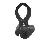 YIGZYCN Soporte de micrófono elástico con resorte para diámetros de 35 mm a 65 mm, incluye adaptadores de tornillo, diseño en ángulo, soporte universal para micrófono