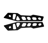 YIGZYCN Soporte de parabrisas para motocicleta seleccionada, tiras decorativas de aleación de aluminio, modificadas, fácil fijación, soporte de montaje para parabrisas de motocicleta