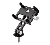 YIGZYCN Soporte de teléfono para manillar de bicicleta, montaje de teléfono para bicicletas, montaje de teléfono de instalación rápida para 50-100 mm de ancho