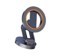 YIGZYCN Soporte de teléfono para salpicadero general con ángulos de visión ajustables, soporte plegable para teléfono de coche