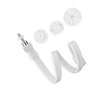 YIGZYCN Soporte flexible para cámara de manguera con tornillo de 1/4 y abrazadera para instalación de monitor de seguridad de cuna de bebé, ángulos ajustables, fácil montaje para monitor de bebé