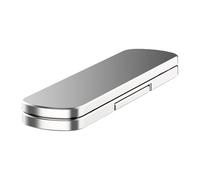 YIGZYCN Soporte invisible para teléfono móvil giratorio de 360 grados, soporte plegable de aluminio para smartphone, pequeño para varios usos, soporte invisible para teléfono