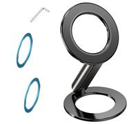 YIGZYCN Soporte móvil plegable de aluminio de doble cara para gimnasio, cocina, escritorio, multifunción, soporte delgado